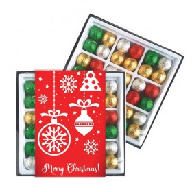 Chocolate Baubles 45 Pack